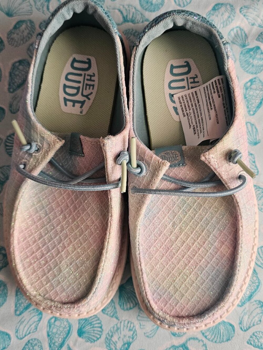 Wendy mermaid shimmery loafers